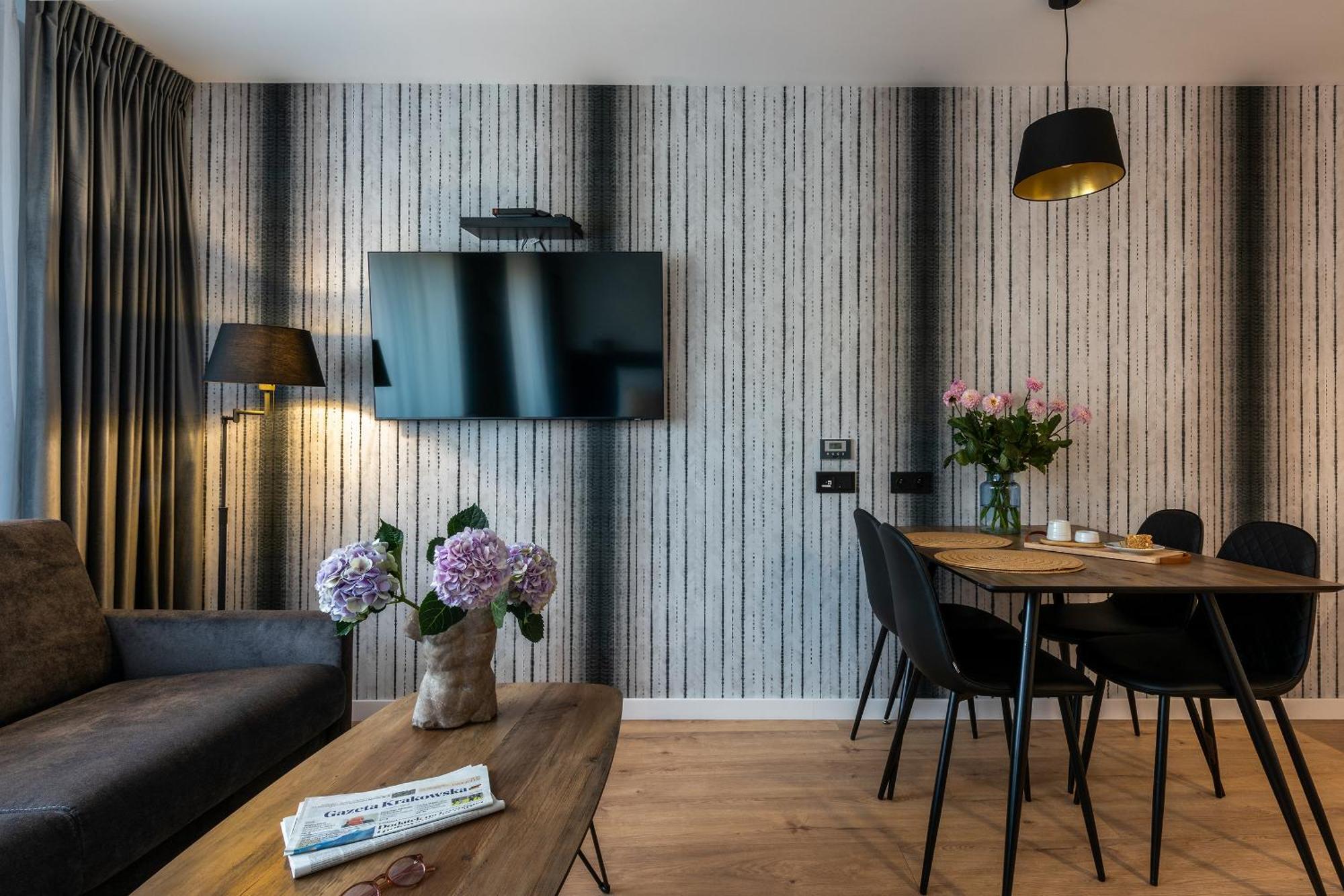 Inpoint Spacious Apartments Near Main Square & Kazimierz District 克拉科夫 客房 照片