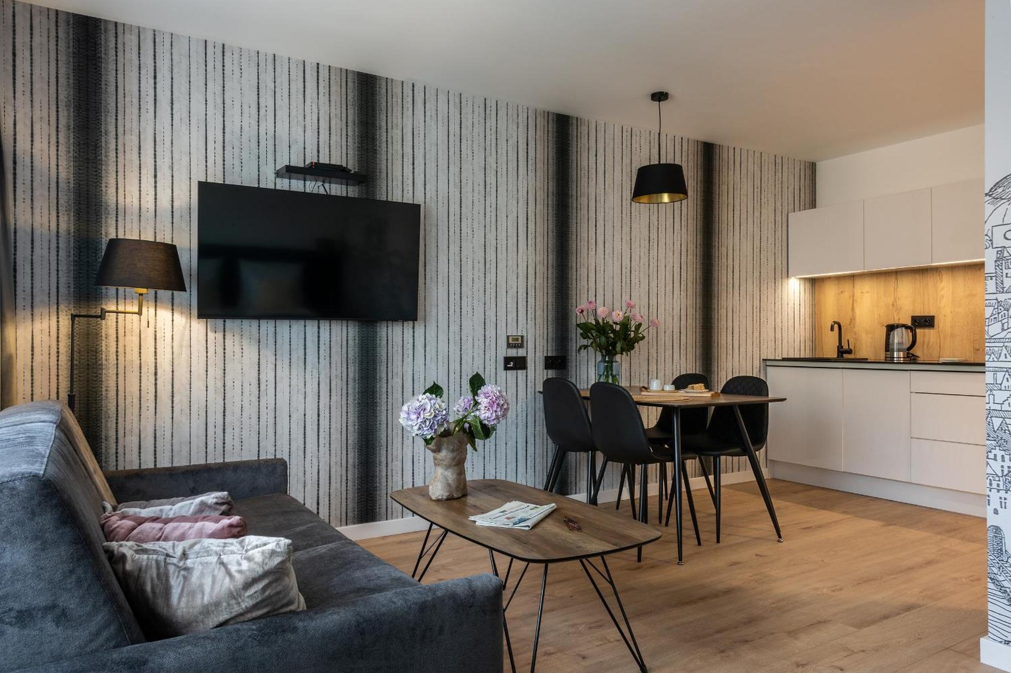 Inpoint Spacious Apartments Near Main Square & Kazimierz District 克拉科夫 客房 照片