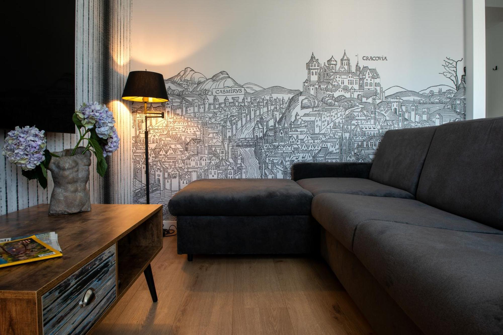 Inpoint Spacious Apartments Near Main Square & Kazimierz District 克拉科夫 客房 照片